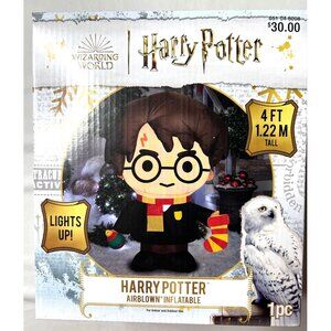 Harry Potter 4 Ft Airblown Inflatable Light Up Feature Indoor & Outdoor use